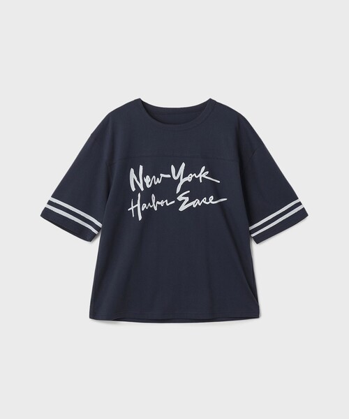 Diagram（ダイアグラム）の「カレッジロゴプリントTシャツ（Tシャツ/カットソー・レディース・ネイビー/ホワイト・36）」の10枚目の写真
