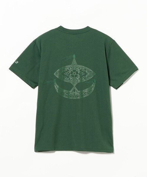 rajabrooke(ラジャブルック)の「rajabrooke / WAU LOGO TEE(Tシャツ/カットソー・メンズ・ブラック/グリーン・L/M/S)」の1枚目の写真