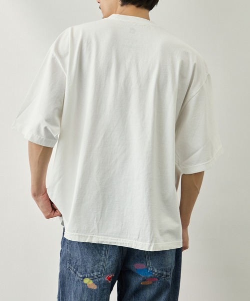 is-ness(イズネス)の「【is-ness/イズネス】RAVE T-SHIRT(Tシャツ/カットソー・メンズ・ホワイト・M/L)」の6枚目の写真