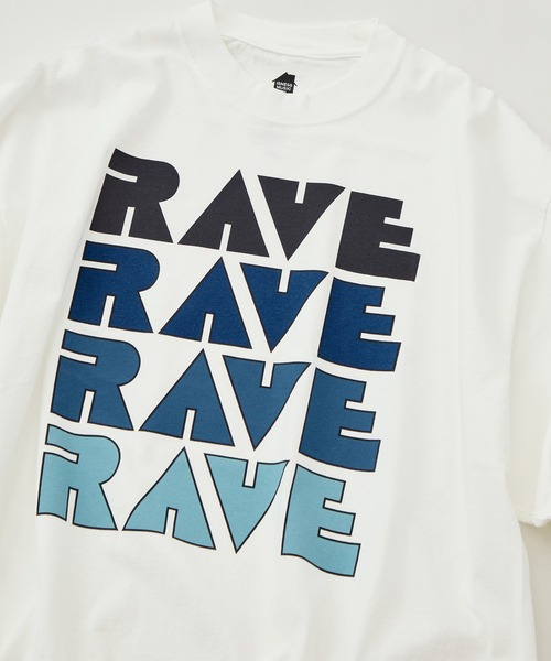is-ness(イズネス)の「【is-ness/イズネス】RAVE T-SHIRT(Tシャツ/カットソー・メンズ・ホワイト・M/L)」の8枚目の写真