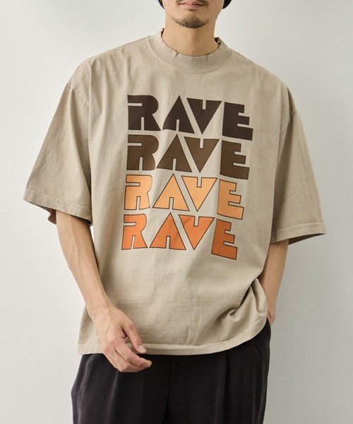 is-ness(イズネス)の「【is-ness/イズネス】RAVE T-SHIRT(Tシャツ/カットソー・メンズ・ホワイト・M/L)」の10枚目の写真