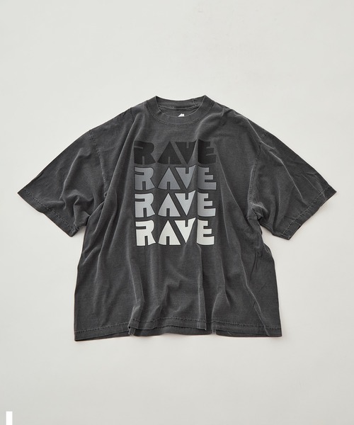 is-ness(イズネス)の「【is-ness/イズネス】RAVE T-SHIRT(Tシャツ/カットソー・メンズ・ホワイト・M/L)」の13枚目の写真