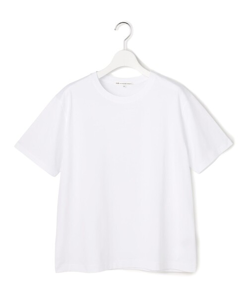 23区 S(ニジュウサンクチイサイサイズ)の「シルキータッチ ベーシック Tシャツ(Tシャツ/カットソー・レディース・ネイビー系/ホワイト系/ダルブルー系/グレー系/パイングリーン系/ピンク系/カーキ系/ベージュ系/ブラック系・32)」の21枚目の写真