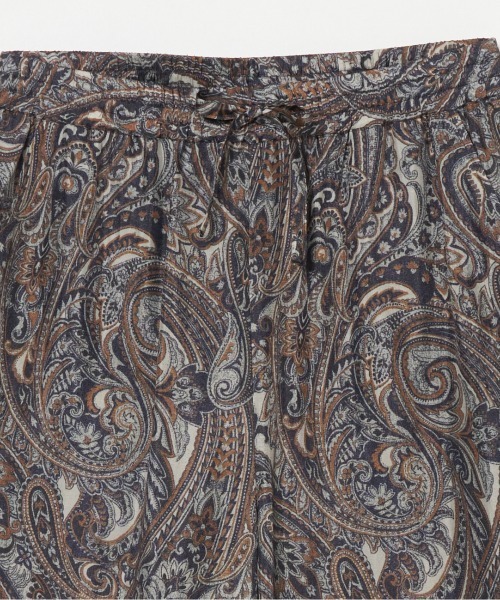 HELIOPOLE(エリオポール)の「IPEKER PRINTED EASY PANTS / イペカ プリント パンツ(その他パンツ・レディース・ネイビー・38/36)」の15枚目の写真