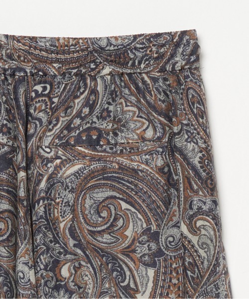HELIOPOLE(エリオポール)の「IPEKER PRINTED EASY PANTS / イペカ プリント パンツ(その他パンツ・レディース・ネイビー・38/36)」の17枚目の写真