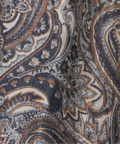 HELIOPOLE(エリオポール)の「IPEKER PRINTED EASY PANTS / イペカ プリント パンツ(その他パンツ・レディース・ネイビー・38/36)」の2枚目の写真
