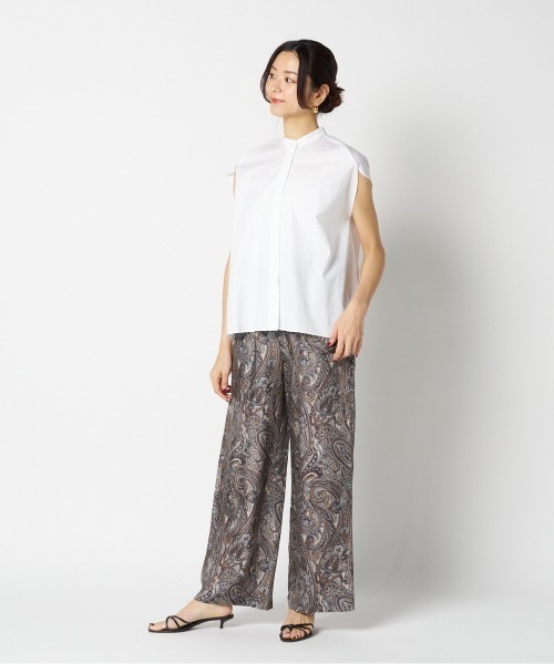HELIOPOLE(エリオポール)の「IPEKER PRINTED EASY PANTS / イペカ プリント パンツ(その他パンツ・レディース・ネイビー・38/36)」の12枚目の写真