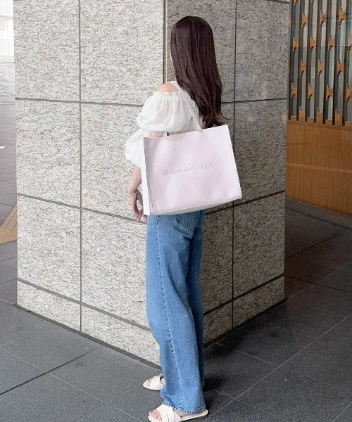 ツイードキャリーオントートバッグ（トートバッグ）｜Maison de FLEUR