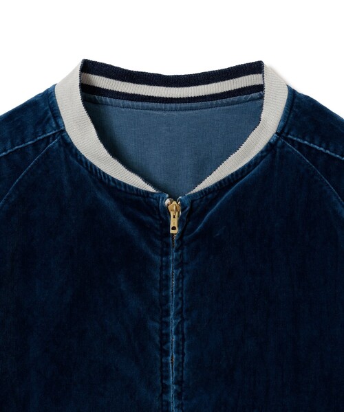 REMI RELIEF(レミレリーフ)の「【イベント限定】【別注】REMI RELIEF / Souvenir Jacket Tiger Indigo(スカジャン・メンズ・インディゴブルー・XX-LARGE/X-LARGE/LARGE/MEDIUM/SMALL)」の10枚目の写真