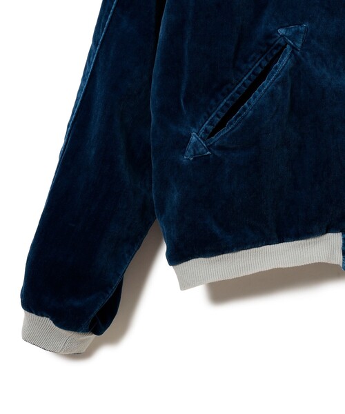 REMI RELIEF(レミレリーフ)の「【イベント限定】【別注】REMI RELIEF / Souvenir Jacket Tiger Indigo(スカジャン・メンズ・インディゴブルー・XX-LARGE/X-LARGE/LARGE/MEDIUM/SMALL)」の11枚目の写真