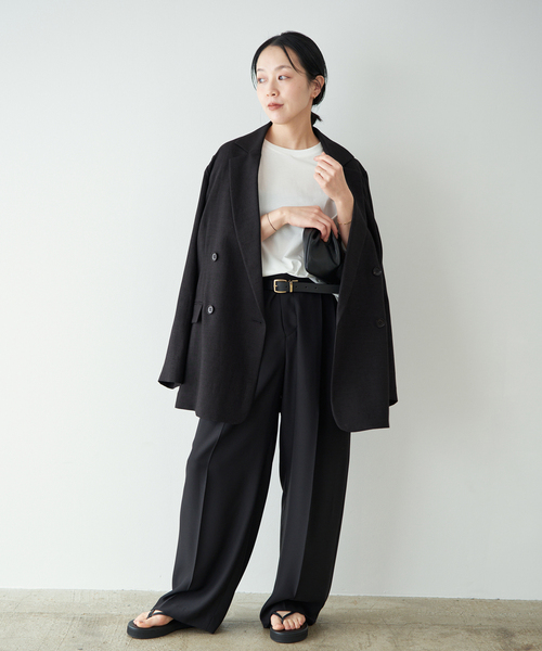 plage(プラージュ)の「mens like short Tシャツ(Tシャツ/カットソー・レディース・ブラック/ホワイト・FREE)」の3枚目の写真