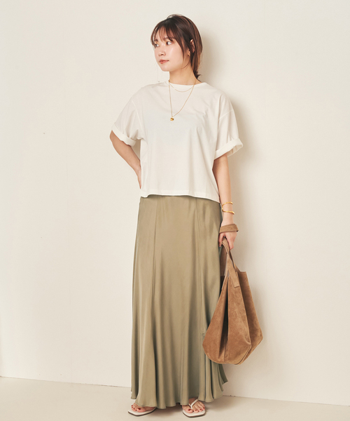 plage(プラージュ)の「mens like short Tシャツ(Tシャツ/カットソー・レディース・ブラック/ホワイト・FREE)」の4枚目の写真