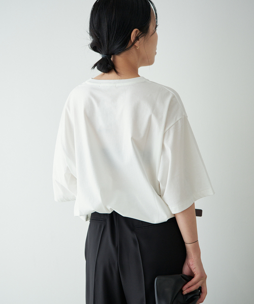 plage(プラージュ)の「mens like short Tシャツ(Tシャツ/カットソー・レディース・ブラック/ホワイト・FREE)」の8枚目の写真
