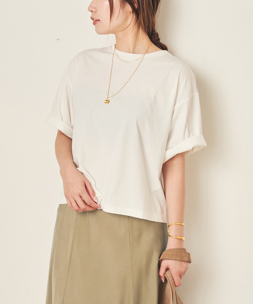 plage(プラージュ)の「mens like short Tシャツ(Tシャツ/カットソー・レディース・ブラック/ホワイト・FREE)」の12枚目の写真