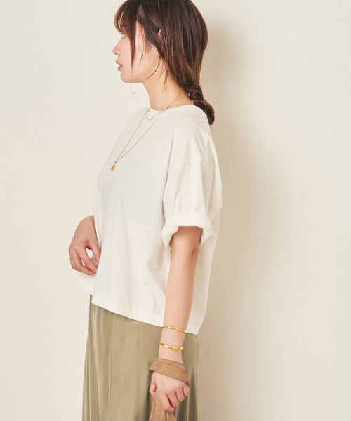 plage(プラージュ)の「mens like short Tシャツ(Tシャツ/カットソー・レディース・ブラック/ホワイト・FREE)」の13枚目の写真