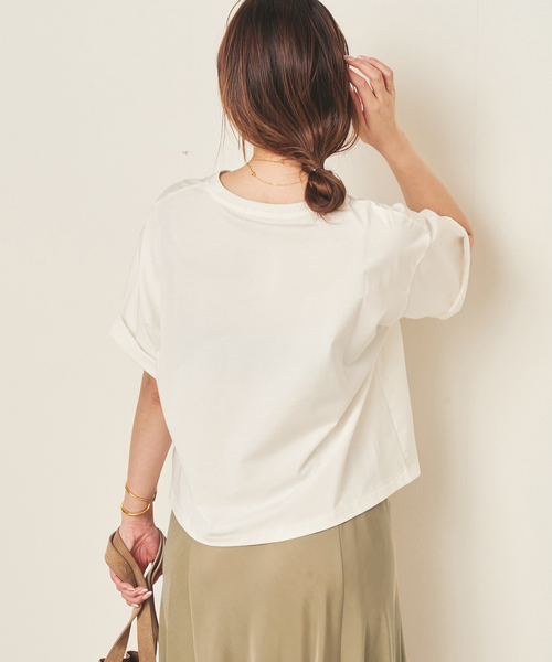 plage(プラージュ)の「mens like short Tシャツ(Tシャツ/カットソー・レディース・ブラック/ホワイト・FREE)」の14枚目の写真