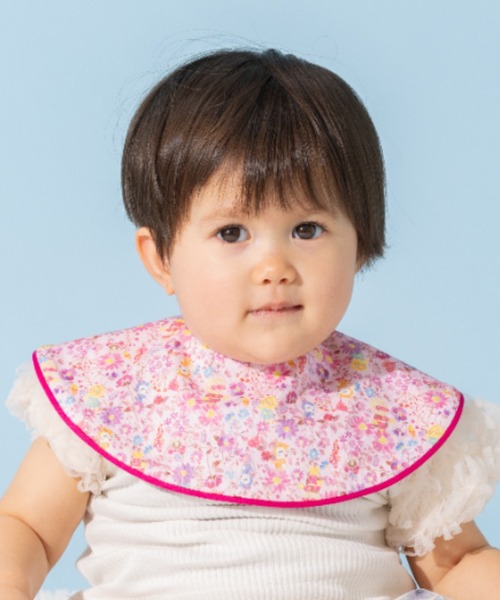 ANPANMAN KIDS COLLECTION(アンパンマンキッズコレクション)の「総柄リバーシブルスタイ(スタイ/よだれかけ・キッズ・ピンク/クリーム・ONE SIZE)」の2枚目の写真