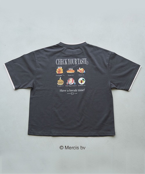 archives(アルシーヴ)の「miffyバックプリントレイヤードTee(Tシャツ/カットソー・レディース・チャコールグレー・MEDIUM)」の2枚目の写真
