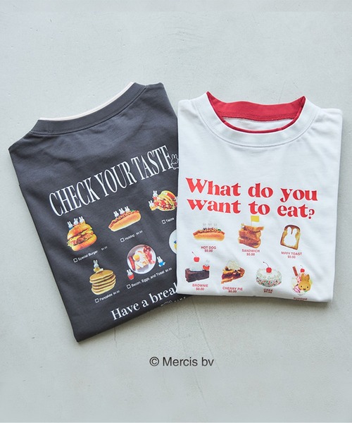archives(アルシーヴ)の「miffyバックプリントレイヤードTee(Tシャツ/カットソー・レディース・チャコールグレー・MEDIUM)」の3枚目の写真