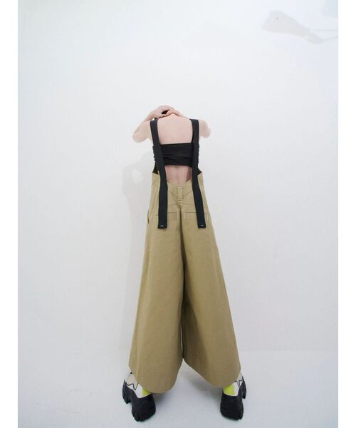 UN3D.(アンスリード)の「【Dickies】BIG PANTS AIO / ディッキーズ ビッグパンツオールインワン(つなぎ/オールインワン・レディース・ブラック/ベージュ・36/38)」の19枚目の写真