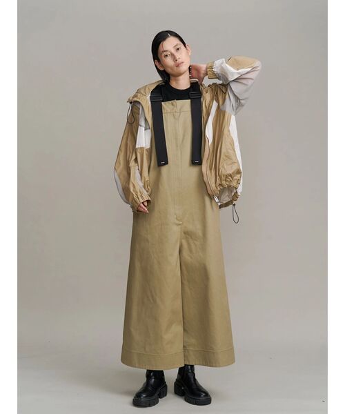 UN3D.(アンスリード)の「【Dickies】BIG PANTS AIO / ディッキーズ ビッグパンツオールインワン(つなぎ/オールインワン・レディース・ブラック/ベージュ・36/38)」の17枚目の写真