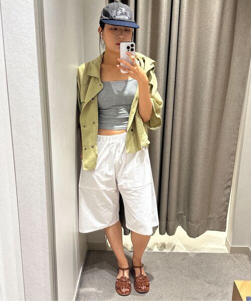 KRUXH（クルクス）の「サマーリップストップバミューダパンツクラウドホワイト（その他パンツ・レディース・その他・1/2/3）」の10枚目の写真