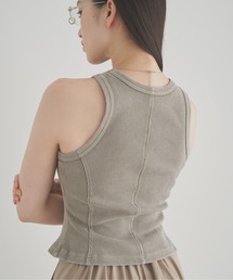SOEMIN | Pigment sleeveless top/ピグメントタンクトップ(タンクトップ)