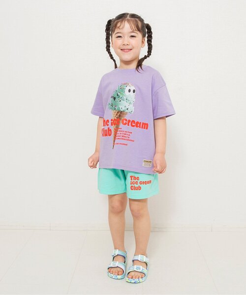 BREEZE(ブリーズ)の「楽しいバリエーションハーフパンツ_セットアップ可(その他パンツ・キッズ・ミント/ブラウン/サックスブルー/レインボー/ピンク/ブラック・130/110/100/90/80/120/140)」の11枚目の写真