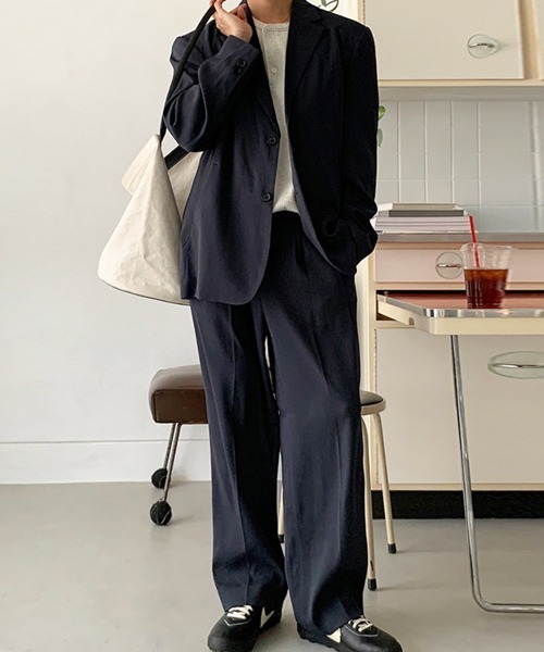 NOWLE（ノウル）の「【NOWLE】凹凸ワッフル サーマル ヘンリーネック 半袖 Tシャツ/ アーバンリラックス ショートスリーブ トップス（Tシャツ/カットソー・メンズ・ホワイト/グレー/ブラック・MEDIUM/LARGE/X-LARGE）」の4枚目の写真