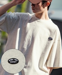 【GERRY】半袖ワンポイントワッペンTシャツ 32-9127G-XJ