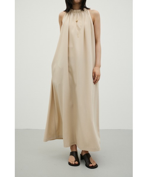 STYLEMIXER(スタイルミキサー)の「ネックシャーリングワンピース(ワンピース・レディース・アイボリー/カーキ/ブラック・MEDIUM/SMALL)」の2枚目の写真