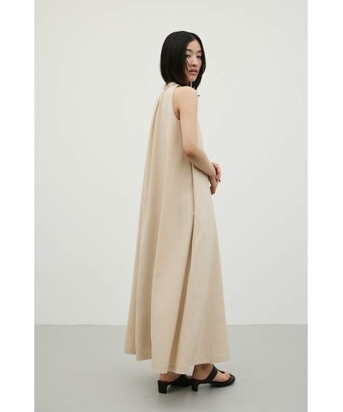 STYLEMIXER(スタイルミキサー)の「ネックシャーリングワンピース(ワンピース・レディース・アイボリー/カーキ/ブラック・MEDIUM/SMALL)」の6枚目の写真