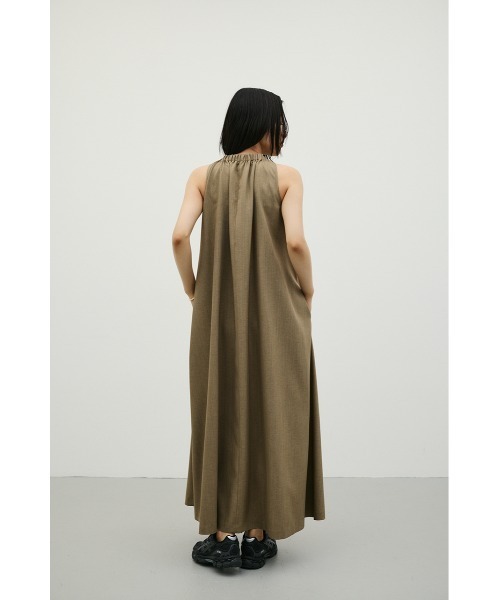 STYLEMIXER(スタイルミキサー)の「ネックシャーリングワンピース(ワンピース・レディース・アイボリー/カーキ/ブラック・MEDIUM/SMALL)」の10枚目の写真