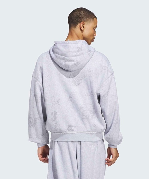 adidas(アディダス)の「オリジナルス AOA フルジップ パーカー / アディダスオリジナルス adidas Originals(パーカー・メンズ・グレー・XX-LARGE/3XL/LARGE/MEDIUM/SMALL/X-LARGE/X-SMALL)」の2枚目の写真