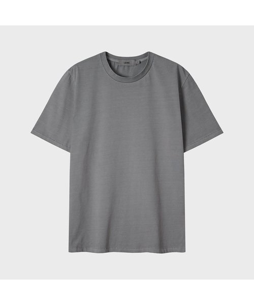LEIRE(ルアール)の「90年代ヴィンテージフィットピグメントTシャツ (6色)(Tシャツ/カットソー・メンズ・チャコール/カーキ/グレー/ダークブルー/レッド/イエロー・MEDIUM/LARGE/X-LARGE/XX-LARGE)」の2枚目の写真