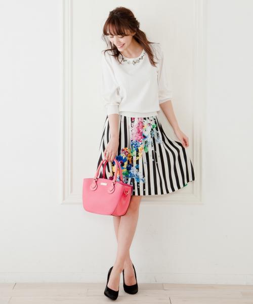 ドーリーガール by ANNA SUI スカート S フレア DOLLY GIRL BY ANNA SUI - DOLLY GIRL By ANNA SUI 1サイズの