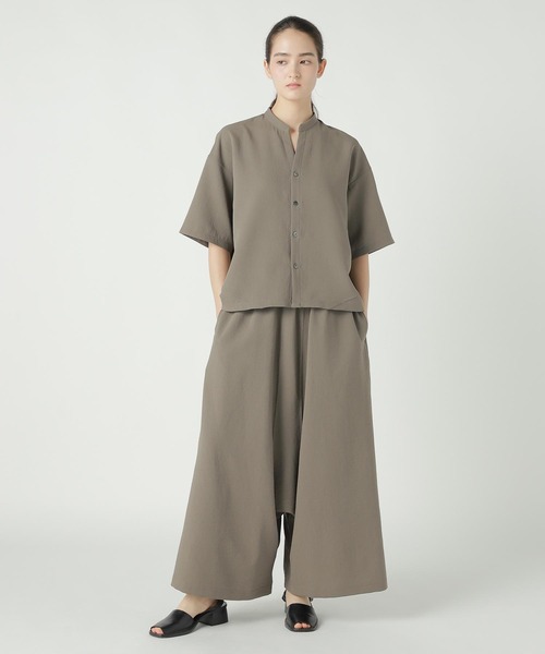 ZUCCa（ズッカ）の「TOUSJOURS / シャツ（シャツ/ブラウス・レディース・ネイビー/ベージュ/ブラック・M size）」の10枚目の写真