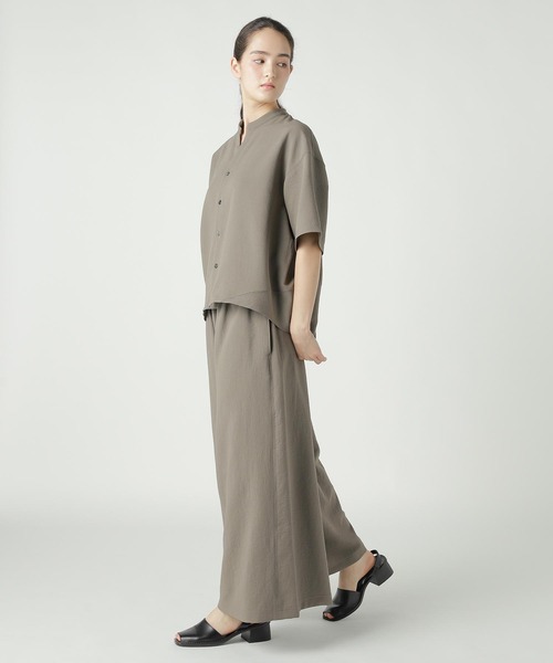 ZUCCa（ズッカ）の「TOUSJOURS / シャツ（シャツ/ブラウス・レディース・ネイビー/ベージュ/ブラック・M size）」の11枚目の写真