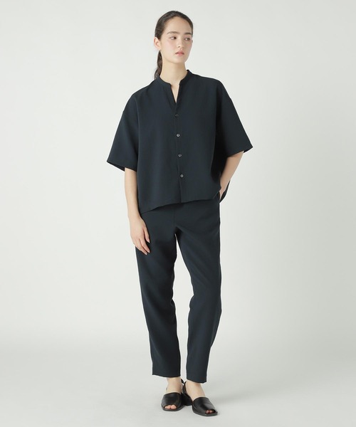 ZUCCa（ズッカ）の「TOUSJOURS / シャツ（シャツ/ブラウス・レディース・ネイビー/ベージュ/ブラック・M size）」の12枚目の写真
