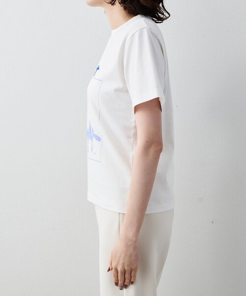 Whim Gazette(ウィムガゼット)の「【GEMINI】FLOWER Tシャツ(Tシャツ/カットソー・レディース・ネイビー/ボルドー/オフホワイト・FREE)」の14枚目の写真