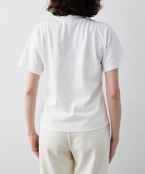 Whim Gazette(ウィムガゼット)の「【GEMINI】FLOWER Tシャツ(Tシャツ/カットソー・レディース・ネイビー/ボルドー/オフホワイト・FREE)」の15枚目の写真