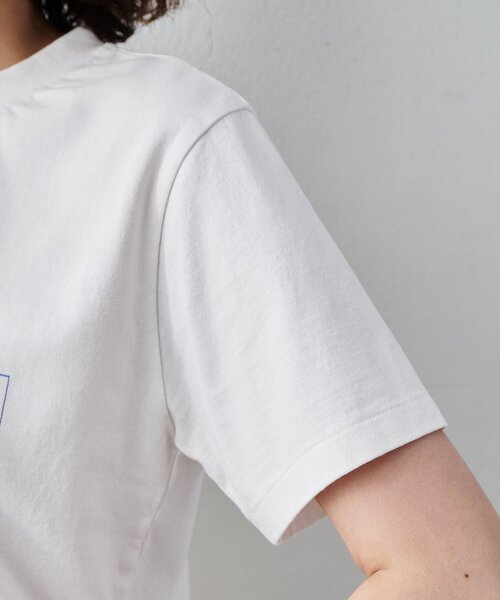 Whim Gazette(ウィムガゼット)の「【GEMINI】FLOWER Tシャツ(Tシャツ/カットソー・レディース・ネイビー/ボルドー/オフホワイト・FREE)」の5枚目の写真