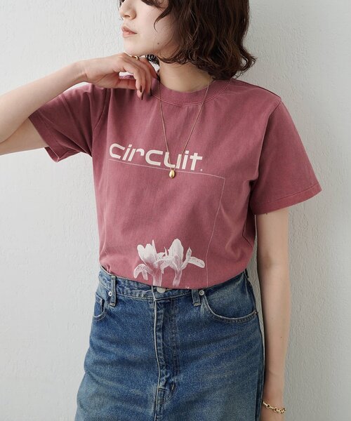 Whim Gazette(ウィムガゼット)の「【GEMINI】FLOWER Tシャツ(Tシャツ/カットソー・レディース・ネイビー/ボルドー/オフホワイト・FREE)」の19枚目の写真