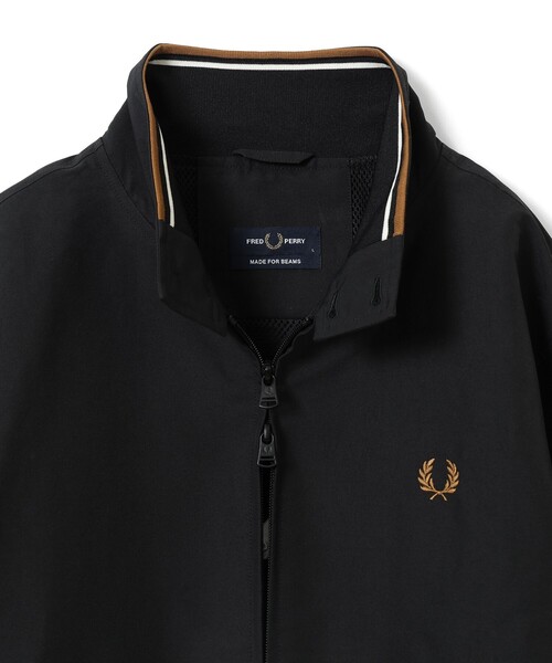 FRED PERRY(フレッドペリー)の「【別注】FRED PERRY / Zip Blouson 26FW(ブルゾン・メンズ・ブラック/ネイビー・X-LARGE/LARGE/MEDIUM/SMALL)」の12枚目の写真