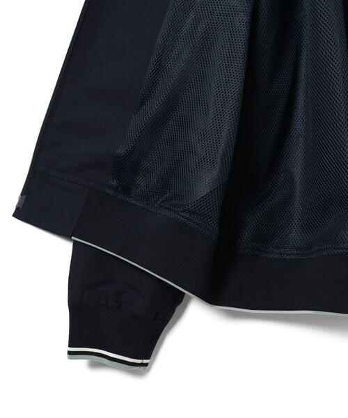 FRED PERRY(フレッドペリー)の「【別注】FRED PERRY / Zip Blouson 26FW(ブルゾン・メンズ・ブラック/ネイビー・X-LARGE/LARGE/MEDIUM/SMALL)」の5枚目の写真