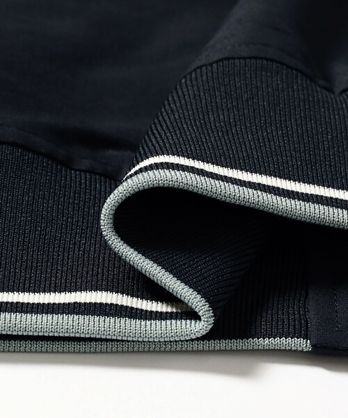 FRED PERRY(フレッドペリー)の「【別注】FRED PERRY / Zip Blouson 26FW(ブルゾン・メンズ・ブラック/ネイビー・X-LARGE/LARGE/MEDIUM/SMALL)」の18枚目の写真