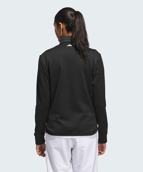 adidas(アディダス)の「アルティメット365 キルト フルジップ ジャケット【adidas Golf/アディダスゴルフ】(ブルゾン・レディース・ブラック・MEDIUM/LARGE/SMALL/X-LARGE/X-SMALL/XX-LARGE)」の2枚目の写真
