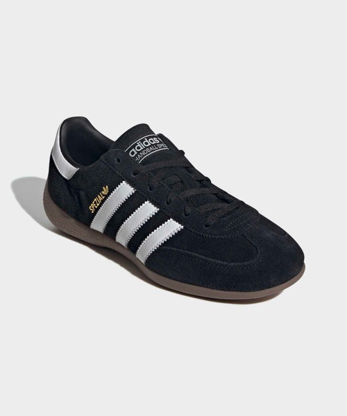 adidas（アディダス）の「ハンドボール スペツィアル Lo Pro / Handball Spezial Lo Pro / アディダスオリジナルス adidas Originals（スニーカー・レディース・ブラック・26.0cm/26.5cm/27.0cm/22.0cm/22.5cm/25.5cm/24.0cm/24.5cm/25.0cm/28.0cm/27.5cm/23.0cm/23.5cm）」の6枚目の写真