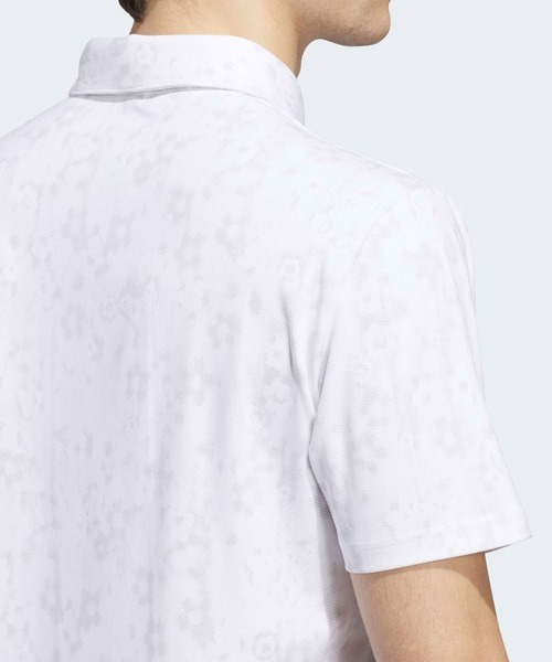 adidas(アディダス)の「アルティメット365+ クライマクール バタースパン マイティ ブロッサム プリント 半袖ポロシャツ【adidas Golf/アディダスゴルフ】(ポロシャツ・メンズ・ホワイト・SMALL/MEDIUM/LARGE/X-LARGE/XX-LARGE)」の4枚目の写真
