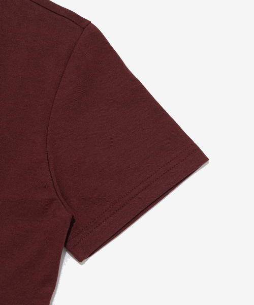 CARGOBROS FOR WOMAN(カーゴブロスフォーウィメン)の「ヴィンテージハートフラッグアーカイブウィメンズ半袖Tシャツ(ワイン)(Tシャツ/カットソー・レディース・その他・MEDIUM/SMALL)」の6枚目の写真